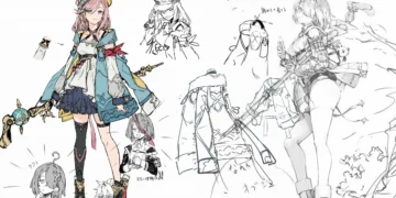 Atelier Yumia Earlier Concept Art by Benitama