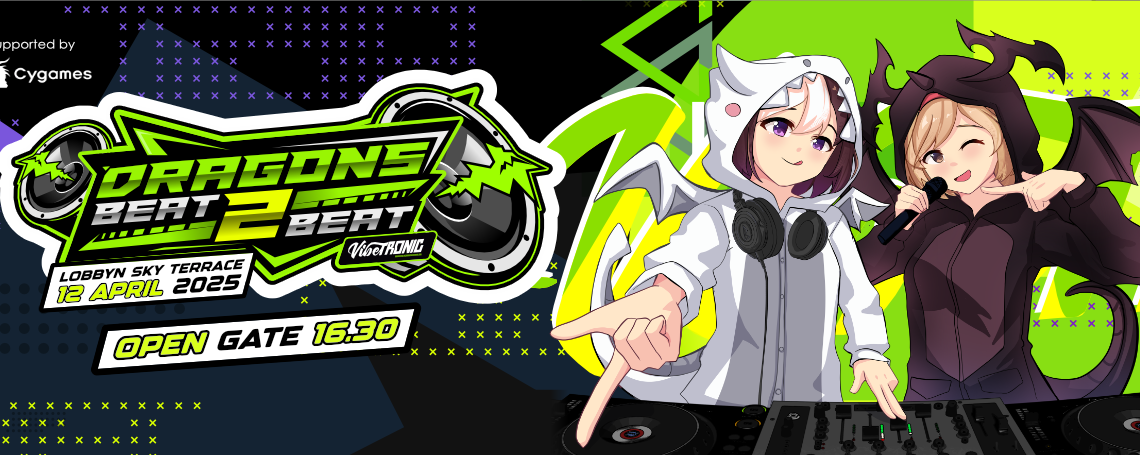 Gandeng Cygames, Vibetronic Bakal Gelar Event EDM Dragons Beat2 Beat Bulan Ini!