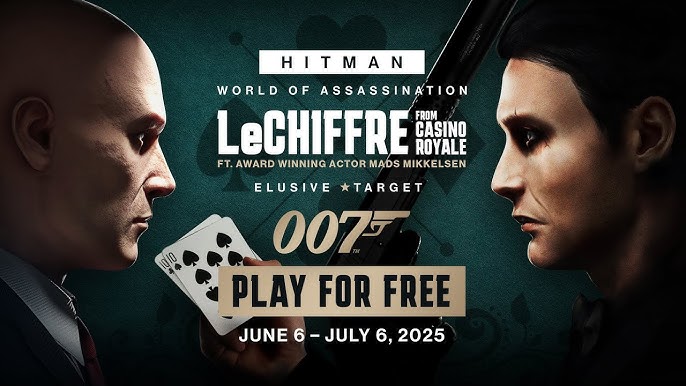 Hitman World of Assassination LeChiffre ft Mads Mikkelsen Bisa Dimainkan Secara Gratis