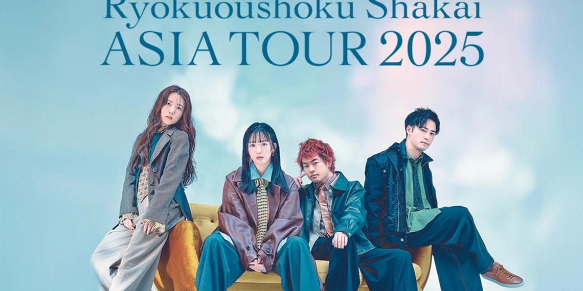 J-Pop Hits Ryokuoushoku Shakai Siap Ramaikan Jakarta dalam Tur Asia Spektakuler