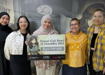Usai Kesuksesan 1998: The Toll Keeper Story, Dewi Mendonasikan Sebagian Uang Hasil Jaga Tol-nya Kepada Indonesian Women in Game (IWIG)