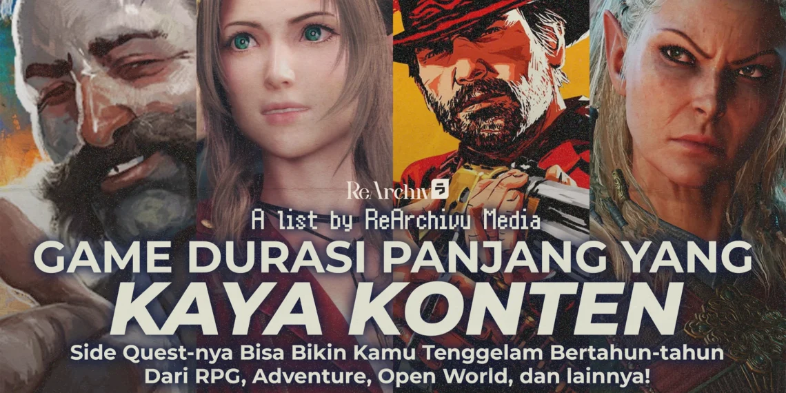 20 Game Paling Kaya Konten—Side Quest-nya Bisa Bikin Kamu Tenggelam Bertahun-tahun