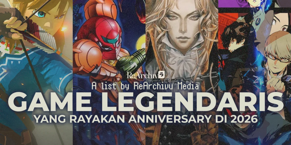 Game Legendaris yang Rayakan Anniversary di 2026, Dari Zelda, Persona, Hingga Resident Evil