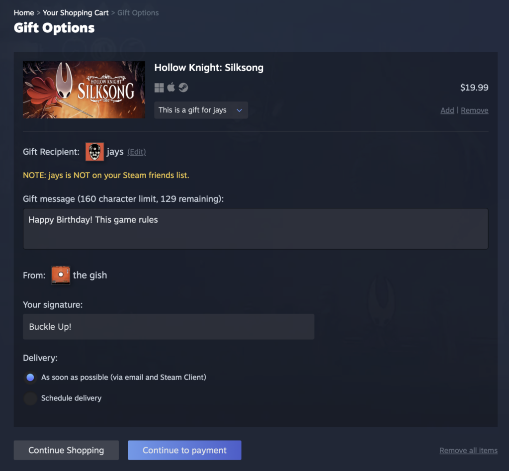 Steam Tambah Opsi Cross-Region Gifting dan Perombakan Wishlist!